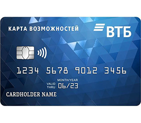 ВТБ «Карта возможностей» ВТБ «Карта возможностей»